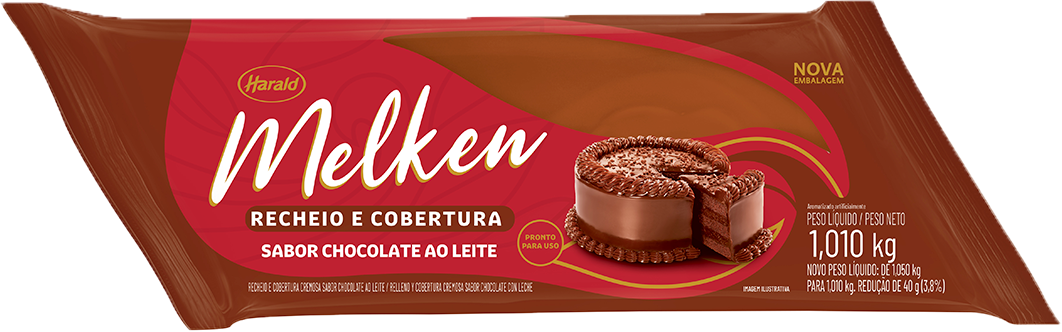 Recheio E Cobertura Harald Melken Forneavel Ao Leite 1,01kg