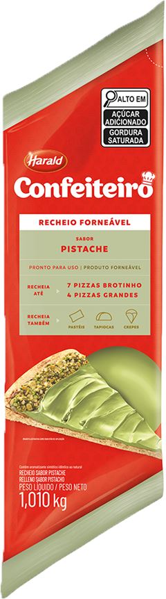 Recheio E Cobertura Harald Melken Forneavel Pistache 1,01kg