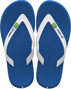 Sandalia Rider R1 Brasil Masc Adulto Preto/Preto/Branco