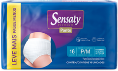 Fralda Geriatrica Sensaty Pants Economica P/M 16un