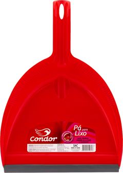 Pa Para Lixo Plastica Condor Vermelho