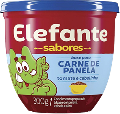 Extrato De Tomate Elefante Carne De Panela Pote 300g