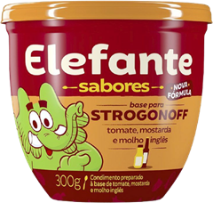Extrato De Tomate Elefante Strogonoff Pote 300g