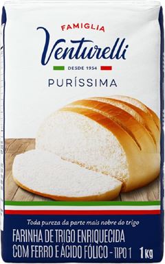 Farinha De Trigo Venturelli Purissima 1kg