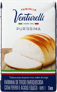 Farinha De Trigo Venturelli Purissima 1kg