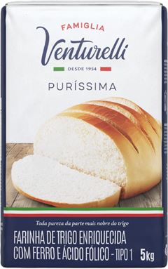 Farinha De Trigo Venturelli Purissima 5kg