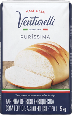 Farinha De Trigo Venturelli Purissima 5kg