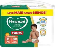 Fralda Personal Pants Giga M 80un Lv+Pg-