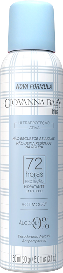Desodorante Aerossol Giovanna Baby Blue 150ml