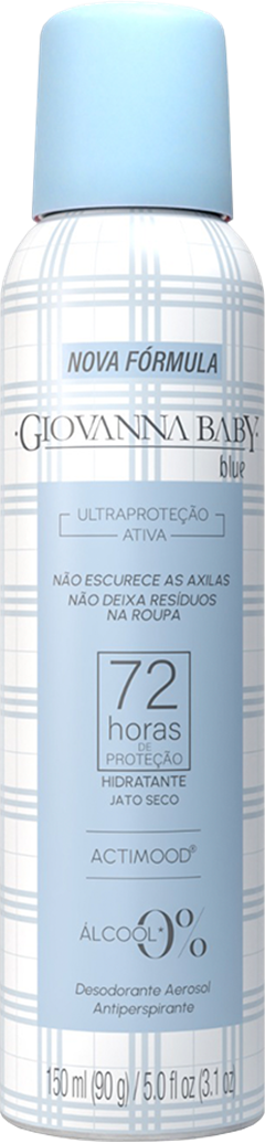 Desodorante Aerossol Giovanna Baby Blue 150ml