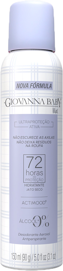 Desodorante Aerossol Giovanna Baby Lilac 150ml