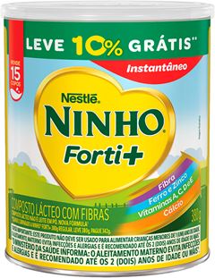 Leite Em Po Ninho Composto Instantaneo 380g 10% Gratis