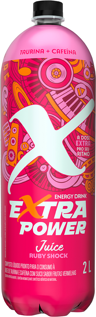 Energetico Extra Power Frutas Vermelhas Pet 2l
