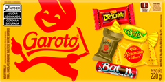 Bombom Garoto Caixa Amarela 220g