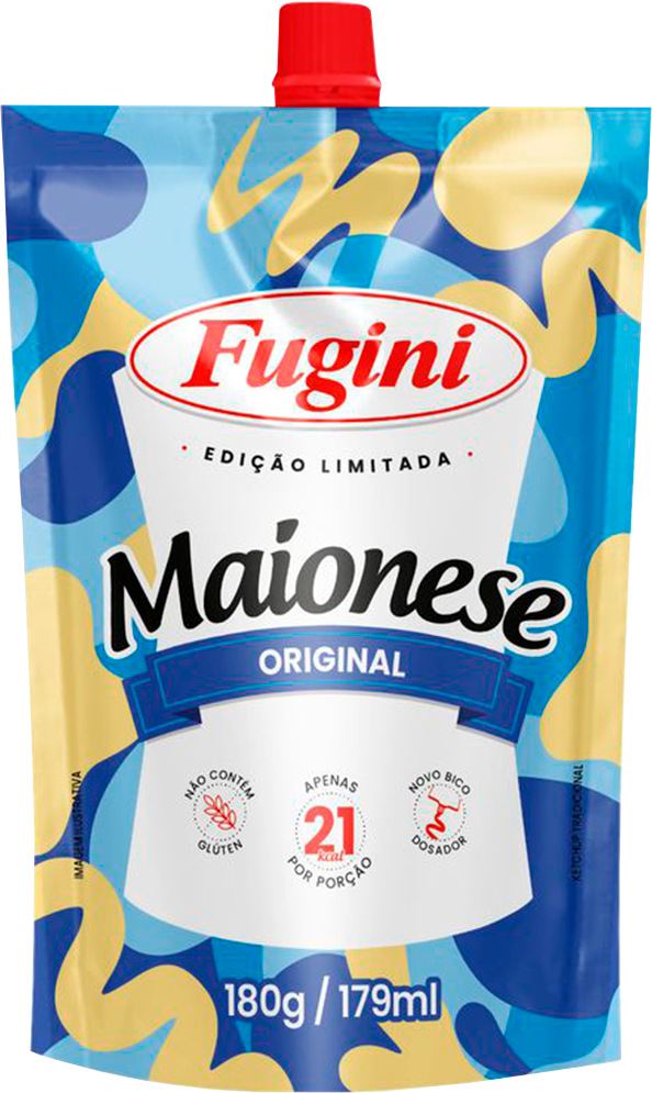Maionese Fugini Sachet Bico 180g