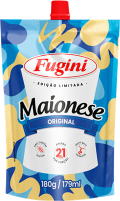 Maionese Fugini Sachet Bico 180g