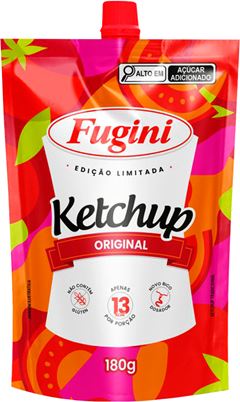 Ketchup Fugini Sachet Bico 180g