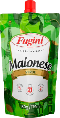 Maionese Verde Fugini Sachet Bico 180g