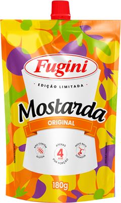 Mostarda Fugini Sachet Bico 180g