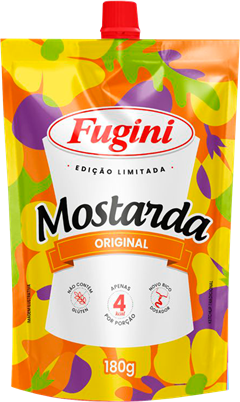 Mostarda Fugini Sachet Bico 180g