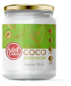 Oleo De Coco Adelcoco Extra Virgem 500ml