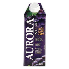 Suco Aurora Integral Uva Tinto Tp 750ml