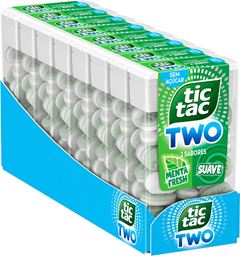 Pastilha Tic Tac Two Menta Fresh 38,5g