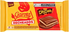 Chocolate Garoto Crocante Recheado 90g