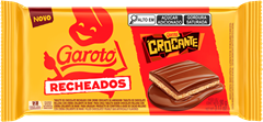 Chocolate Garoto Crocante Recheado 90g