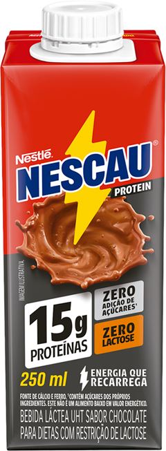 Bebida Whey Nescau Zero Acucar E Lactose 250ml