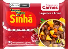 Tempero Sinha Vermelho 50g
