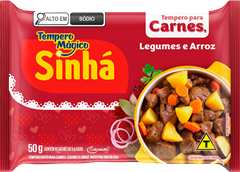 Tempero Sinha Vermelho 50g