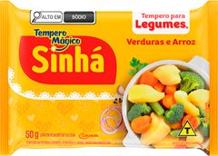 Tempero Sinha Amarelo 50g