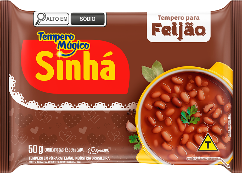 Tempero Sinha Marrom 50g