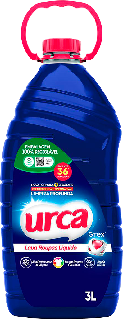 Sabao Liquido Urca Azul 3l