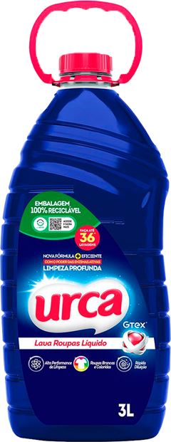 Sabao Liquido Urca Azul 3l