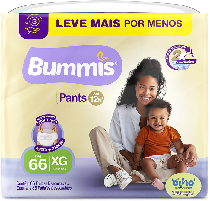 Fralda Bummis Pants Giga Xg 66un