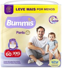 Fralda Bummis Pants Giga Xxg 60un