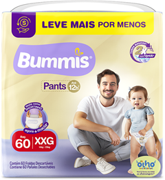Fralda Bummis Pants Giga Xxg 60un