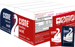 Sachet Sal Cisne 1g Refinado E Grosso 2un