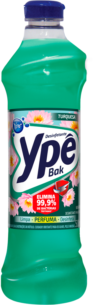 Desinfetante Ype Bak Turquesa 500ml