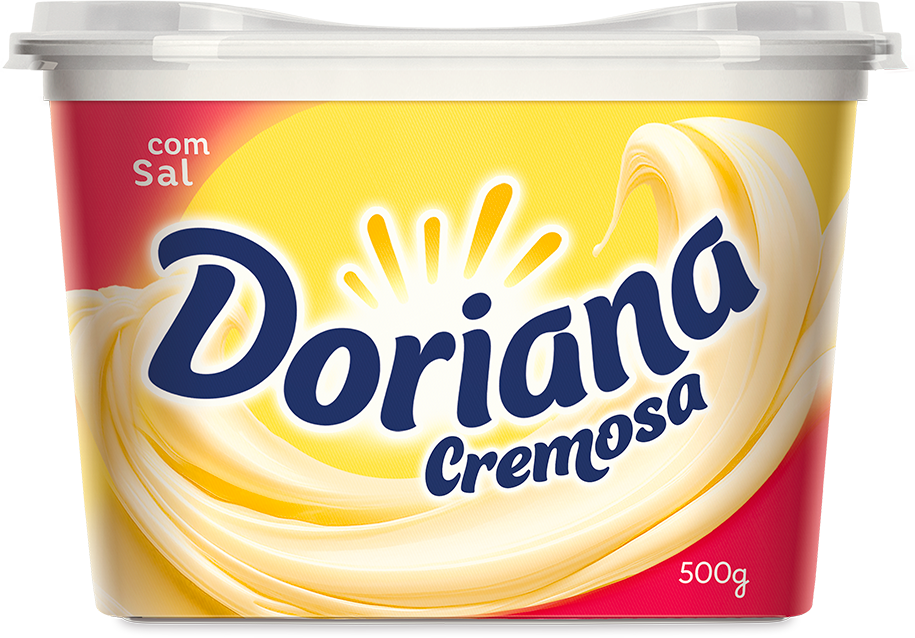 Margarina Doriana Cremosa Com Sal 77% Lipidios 500g