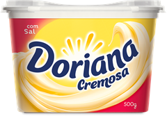 Margarina Doriana Cremosa Com Sal 77% Lipidios 500g