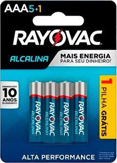 Pilha Rayovac Alcalina Aaa Palito 20913 Lv6 Pg5