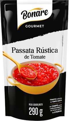Molho Bonare Passata Rustica Sachet 290g