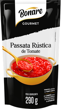 Molho Bonare Passata Rustica Sachet 290g