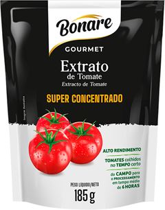 Extrato De Tomate Bonare Gourmet Sachet 185g
