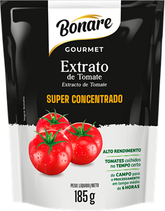 Extrato De Tomate Bonare Gourmet Sachet 185g