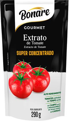 Extrato De Tomate Bonare Gourmet Sachet 290g