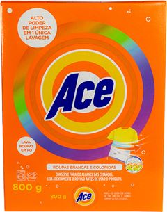 Sabao Em Po Ace Sachet 800gr